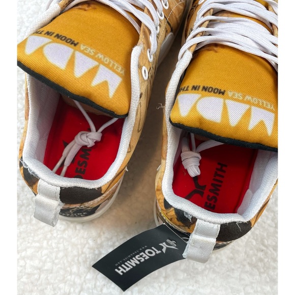 (NWT) TOESMITH • Custom Madame Gandhi Bad Habits Lace-Up Sneakers - Picture 15 of 16